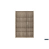 Armoire de rangement 120 cm MISTRAL 3 portes