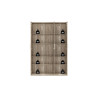 Armoire de rangement 120 cm MISTRAL 3 portes