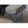 Lit d'appoint pliable 80 x 190 cm SAVANE en métal