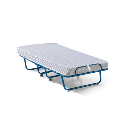 Lit d'appoint pliable 80 x 190 cm SAVANE en métal