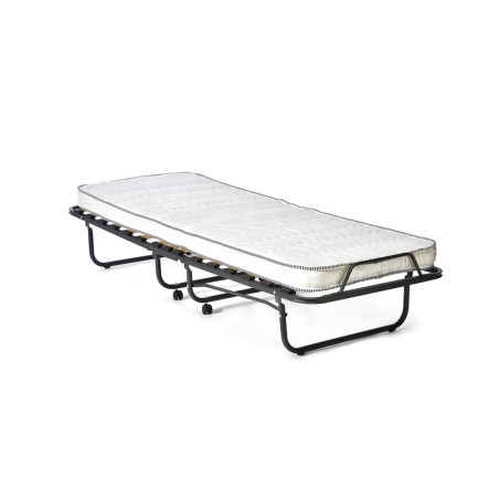 Lit d'appoint pliable 90 x 200 cm BEGONIA en métal