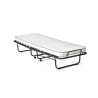 Lit d'appoint pliable 90 x 200 cm BEGONIA en métal