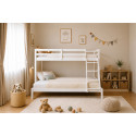 Lit superposé 140/90 x 200 cm TRILOGIE en pin massif