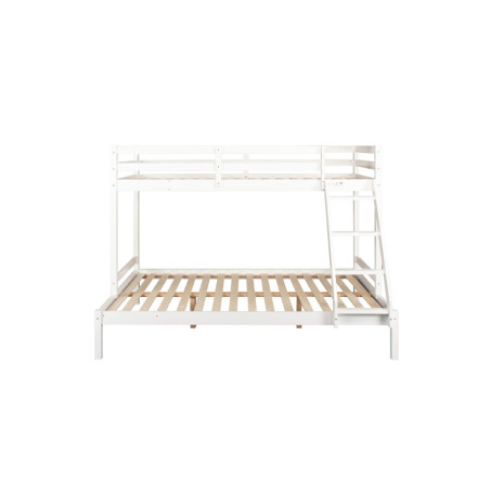 Lit superposé 140/90 x 200 cm TRILOGIE en pin massif