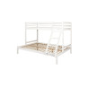Lit superposé 140/90 x 200 cm TRILOGIE en pin massif
