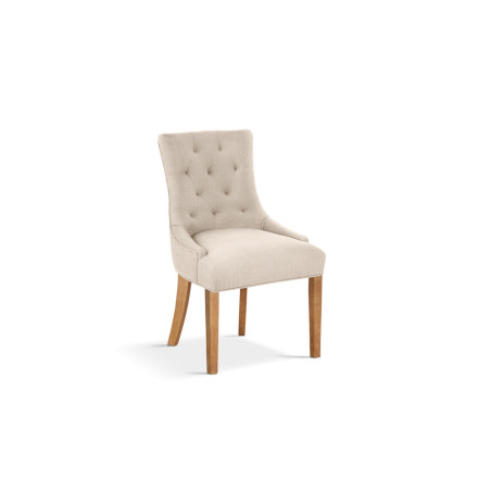 Chaise FANTAISIE en tissu sable