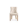 Chaise FANTAISIE en tissu sable