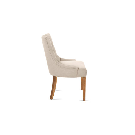 Chaise FANTAISIE en tissu sable