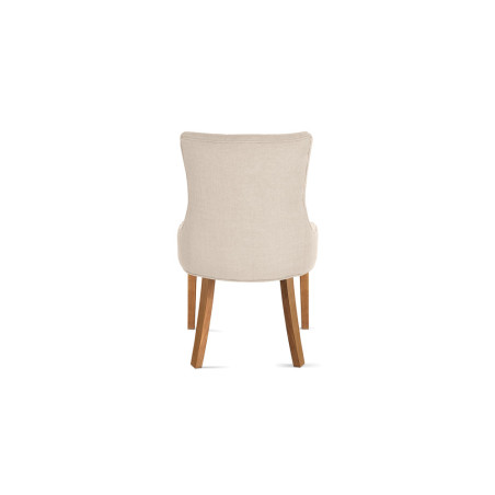 Chaise FANTAISIE en tissu sable