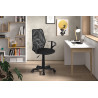 Chaise de bureau JUBILE en maille noir