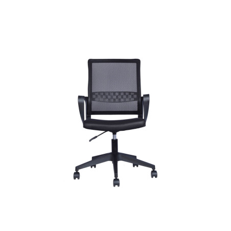 Chaise de bureau DAPHNE en maille noir