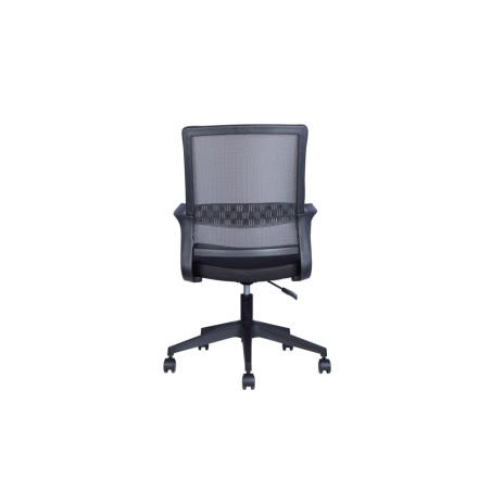 Chaise de bureau DAPHNE en maille noir