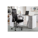 Chaise de bureau MELODIE en maille noir