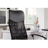 Chaise de bureau MELODIE en maille noir