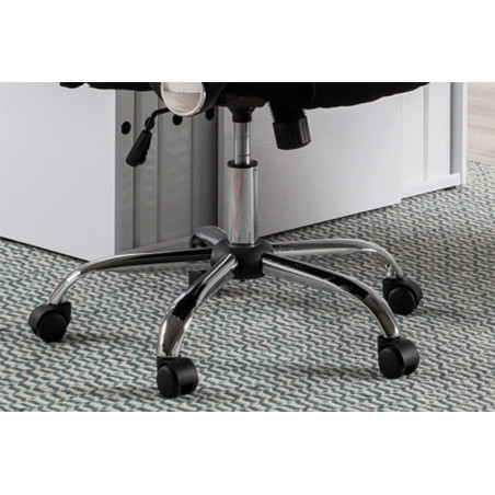 Chaise de bureau MELODIE en maille noir