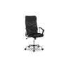 Chaise de bureau MELODIE en maille noir