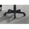Chaise de bureau HIBISCUS en maille noir