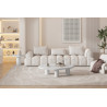 TERRACINA, table basse - effet ciment - 2 tailles