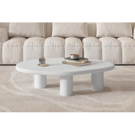 TERRACINA, table basse - effet ciment - 2 tailles