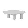 TERRACINA, table basse - effet ciment - 2 tailles