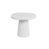 TERRACINA, table basse ovale - effet ciment - 2 tailles