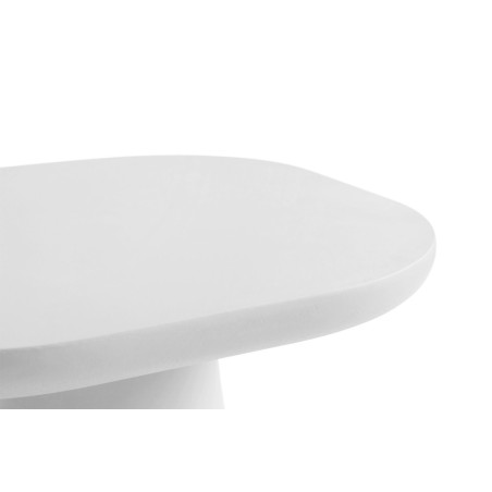 TERRACINA, table basse ovale - effet ciment - 2 tailles