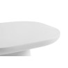 TERRACINA, table basse ovale - effet ciment - 2 tailles