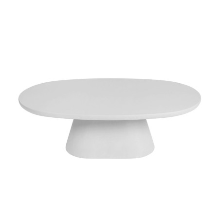 TERRACINA, table basse ovale - effet ciment - 2 tailles