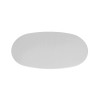 TERRACINA, table basse ovale - effet ciment - 2 tailles