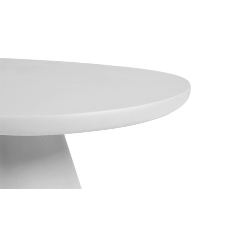 TERRACINA, table basse ovale - effet ciment - 2 tailles