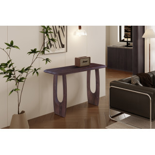 BRUYERE, console 120 cm - manguier massif - 2 finitions
