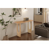 BRUYERE, console 120 cm - manguier massif - 2 finitions