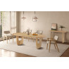 BRUYERE, console 120 cm - manguier massif - 2 finitions