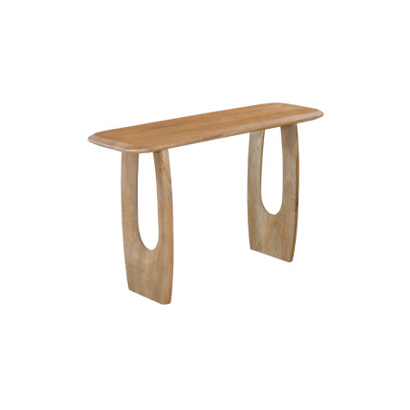 BRUYERE, console 120 cm - manguier massif - 2 finitions
