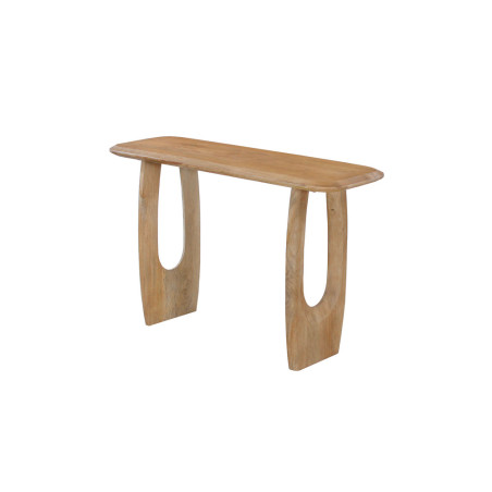 BRUYERE, console 120 cm - manguier massif - 2 finitions