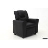 RAPHIA, fauteuil relax enfant - simili cuir - plateau relevable - 3 coloris
