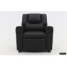 RAPHIA, fauteuil relax enfant - simili cuir - plateau relevable - 3 coloris