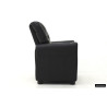 RAPHIA, fauteuil relax enfant - simili cuir - plateau relevable - 3 coloris