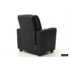 RAPHIA, fauteuil relax enfant - simili cuir - plateau relevable - 3 coloris