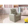 RAPHIA, fauteuil relax enfant - simili cuir - plateau relevable - 3 coloris
