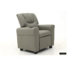 RAPHIA, fauteuil relax enfant - simili cuir - plateau relevable - 3 coloris