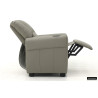 RAPHIA, fauteuil relax enfant - simili cuir - plateau relevable - 3 coloris