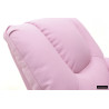 RAPHIA, fauteuil relax enfant - simili cuir - plateau relevable - 3 coloris