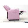 RAPHIA, fauteuil relax enfant - simili cuir - plateau relevable - 3 coloris
