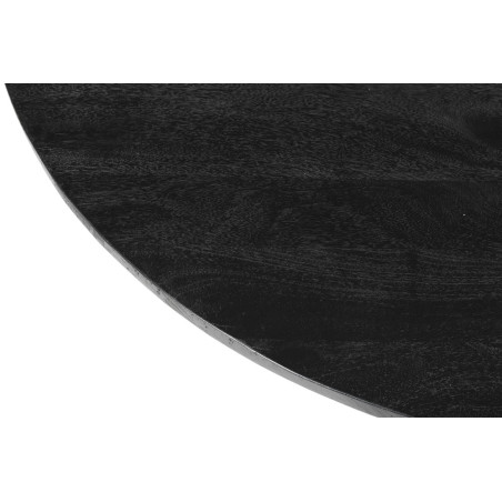 TAMARIN, table à manger ronde 130 cm - manguier massif - 2 finitions