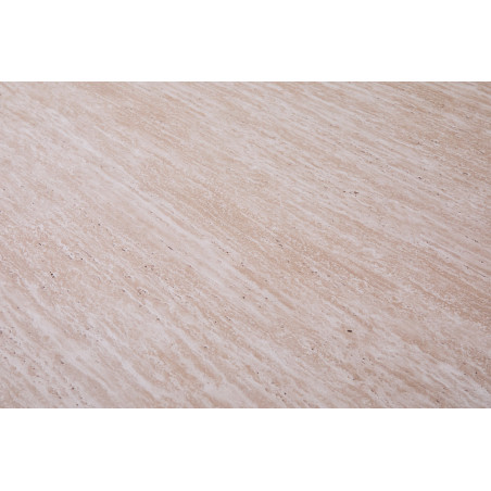 SOLENZO, table à manger ovale - décor bois - 2 tailles - 3 finitions