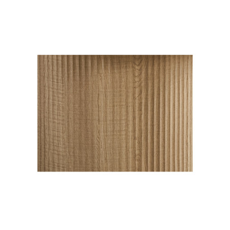 SOLENZO, table à manger ovale - décor bois - 2 tailles - 3 finitions