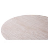SOLENZO, table à manger ovale - décor bois - 2 tailles - 3 finitions