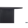 SOLENZO, table à manger ronde 120 cm - décor bois - 3 finitions