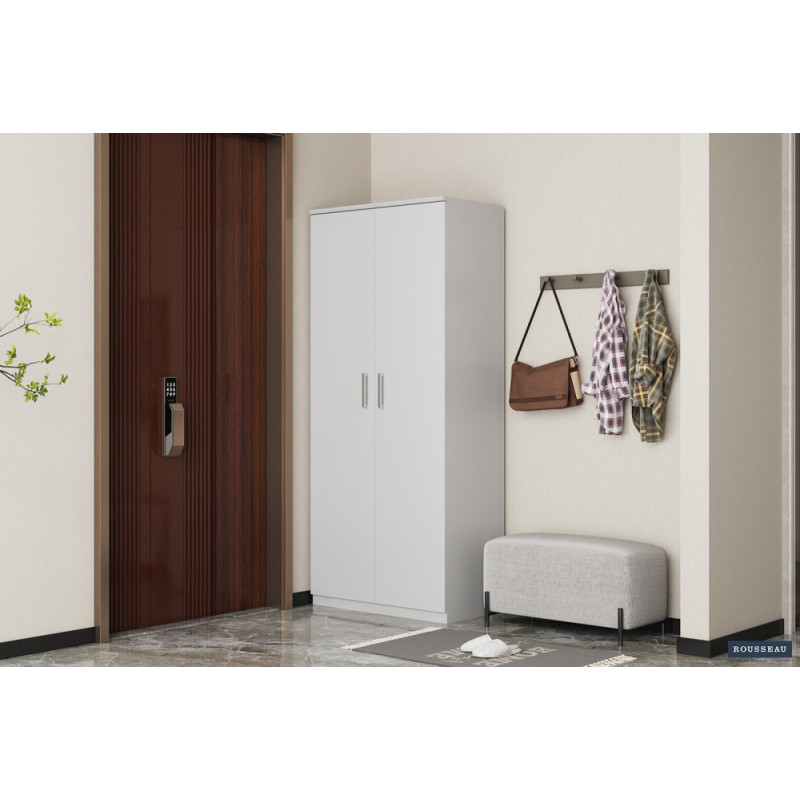 MISTRAL, meuble à chaussures 80 cm - 2 portes - 2 finitions